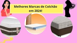 5 melhores MARCAS de COLCHÕES em 2024!!!!