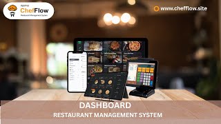 ChefFlow Dashboard Overview | #restaurant #qrmenu & Ordering System | #apptrop #restaurantpos screenshot 5