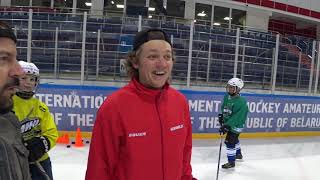 Обзор Детской хоккейной школы в Минске и позитивные эмоции!