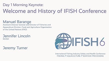 IFISH6 Welcome and Opening Keynote - Jan 9, 2024