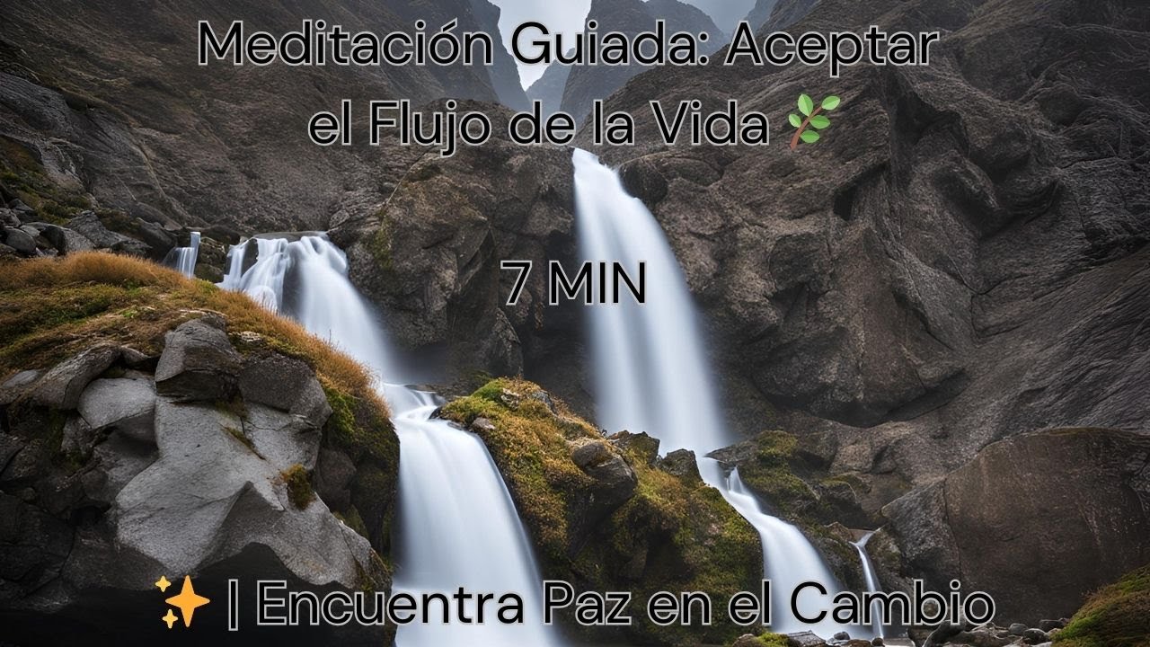 Meditación Guiada: Aceptar el Flujo de la Vida 🌿 | Encuentra Paz en el ...