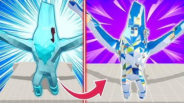 Crystal Reflection: Transforming Enemies into Reflective Glass Crystals | TABS
