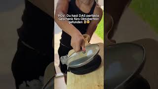 Das BESTE Geschenk fürs Oktoberfest! 🍺🍺 #bier #leidenschaft #viral #fyp #funny