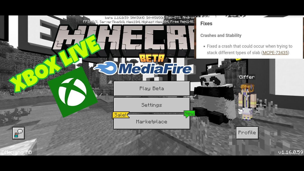 Download Minecraft 1.16.0.59 (Nether Update)