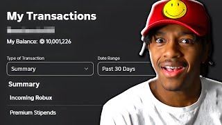Famous HE MADE 10 MILLION ROBUX WITH A TRASH ROBLOX GAME Wealth
