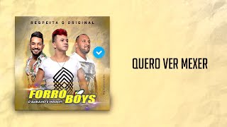 FORRÓ BOYS... CD VOL 08 - QUERO VER MEXER.
