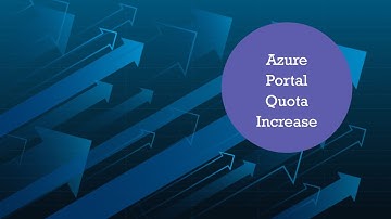 How to increase the Quota on Azure via portal #azure #online #quota