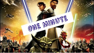 The Clone Wars Movie in 1 Minute!