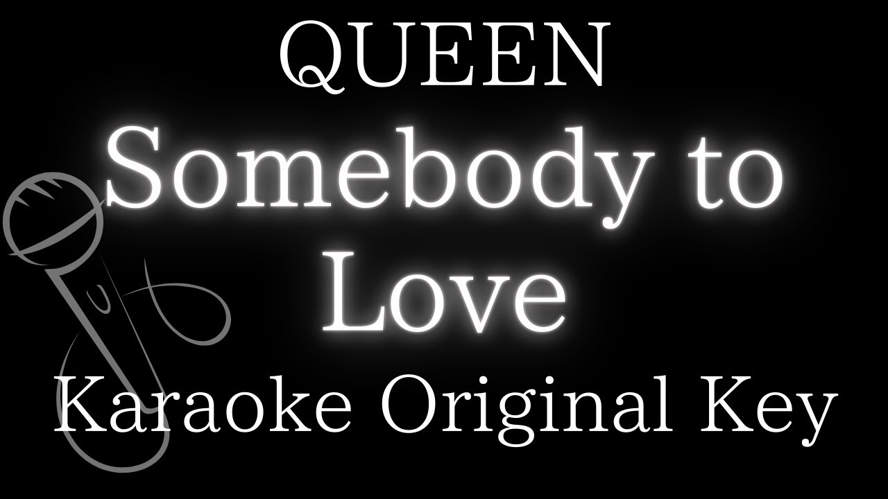 【Karaoke Instrumental】Somebody to Love / QUEEN【Original Key】