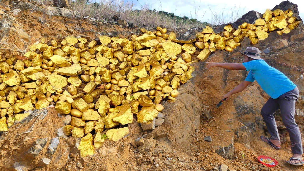 Amazing day! found a lot of the most expensive pearls Diamond Gold