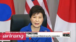 EARLY EDITION 18:00 President Park presses N. Korea at summit talks in Washington