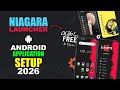 Niagara Launcher Setup 2026 🔥 | Niagara Launcher Kaise Use Kare | Best Minimal Launcher Android