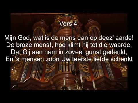 Psalm 8: 1, 3,4 en 9 Vox Jubilans Waddinxveen NL, bew. Pieter Stolk