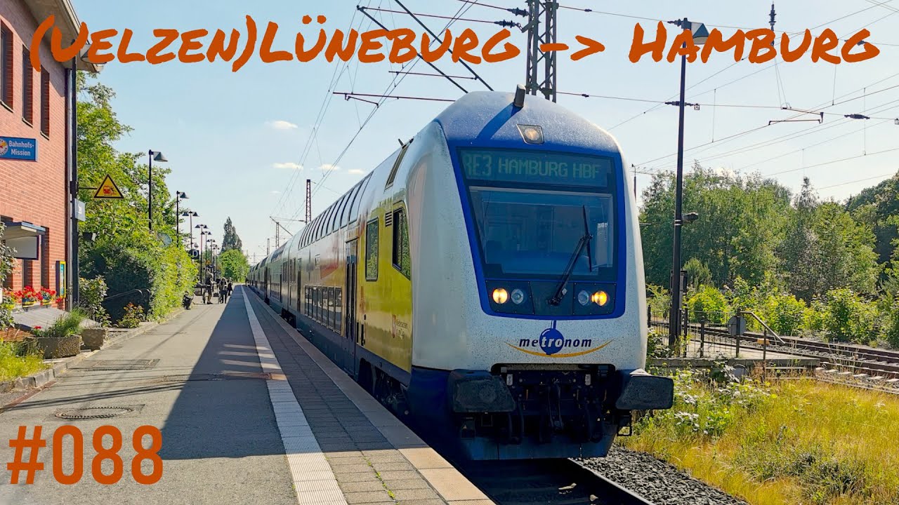 Führerstandsmitfahrt #088 - Leer nach Lüneburg und weiter als RB-Verstärker nach Hamburg