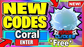 ALL NEW CODES! ⭐PET LVLS UPDATE✨ Roblox Ninja Clicker Simulator