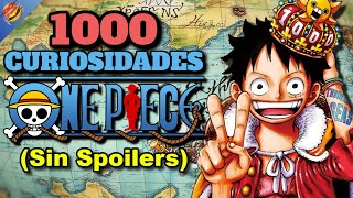?1000 Curiosidades de One Piece?