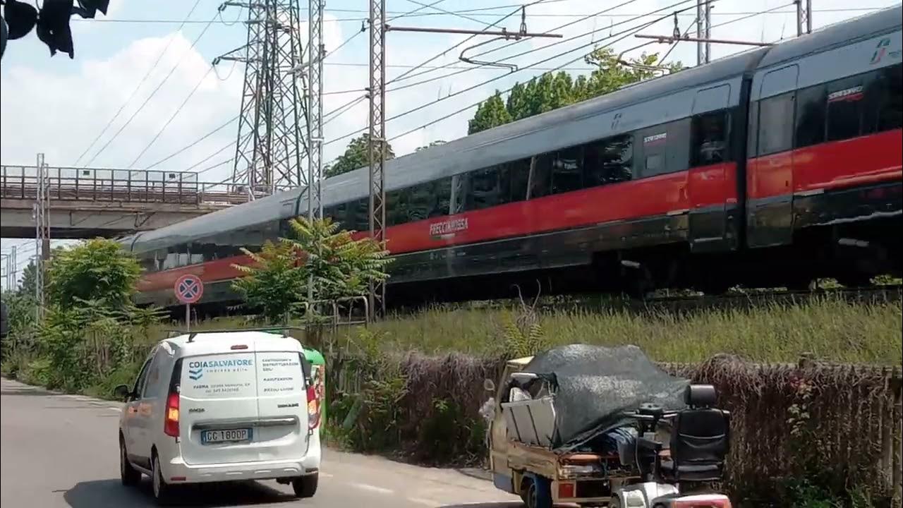 transito misto Frecciarossa Etr 500 Milano Lecce e poi 2 autobus linea