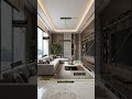 Modern Living Room Layout 📏✨ | Luxury Hall Design with Proper Dimensions#interiordesign#house#3drend