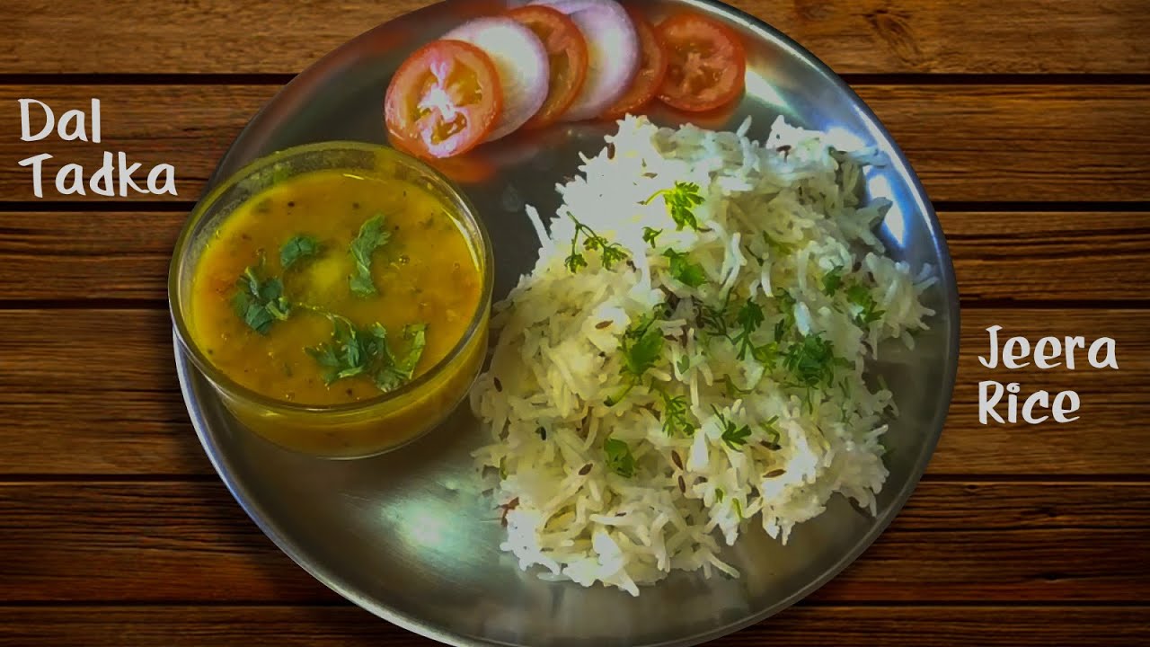 Restaurant Style Dal Tadka and Jeera Rice Recipe YouTube