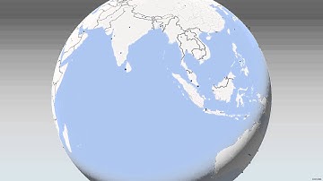 NodeXL / PowerMap - Global SCICOMM Tweets by location (Aug 11-31, 2015)