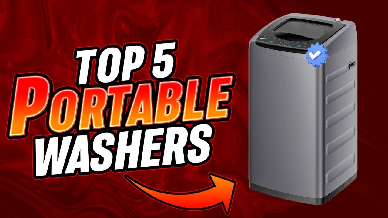 ✅Top 5 Best Portable Washers of 2025