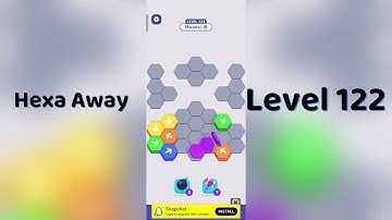 🧠 Hexa Away Level 122 Walkthrough