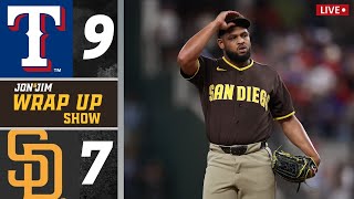 Padres vs Rangers Postgame Wrap Up Show: Rangers 9 Padres 7