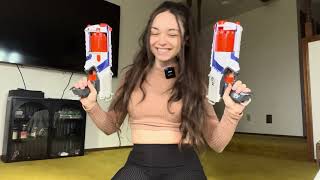 ASMR My New Nerf Guns Tapping & Whispering You Into a Deep Sleep & Heavy Relaxation