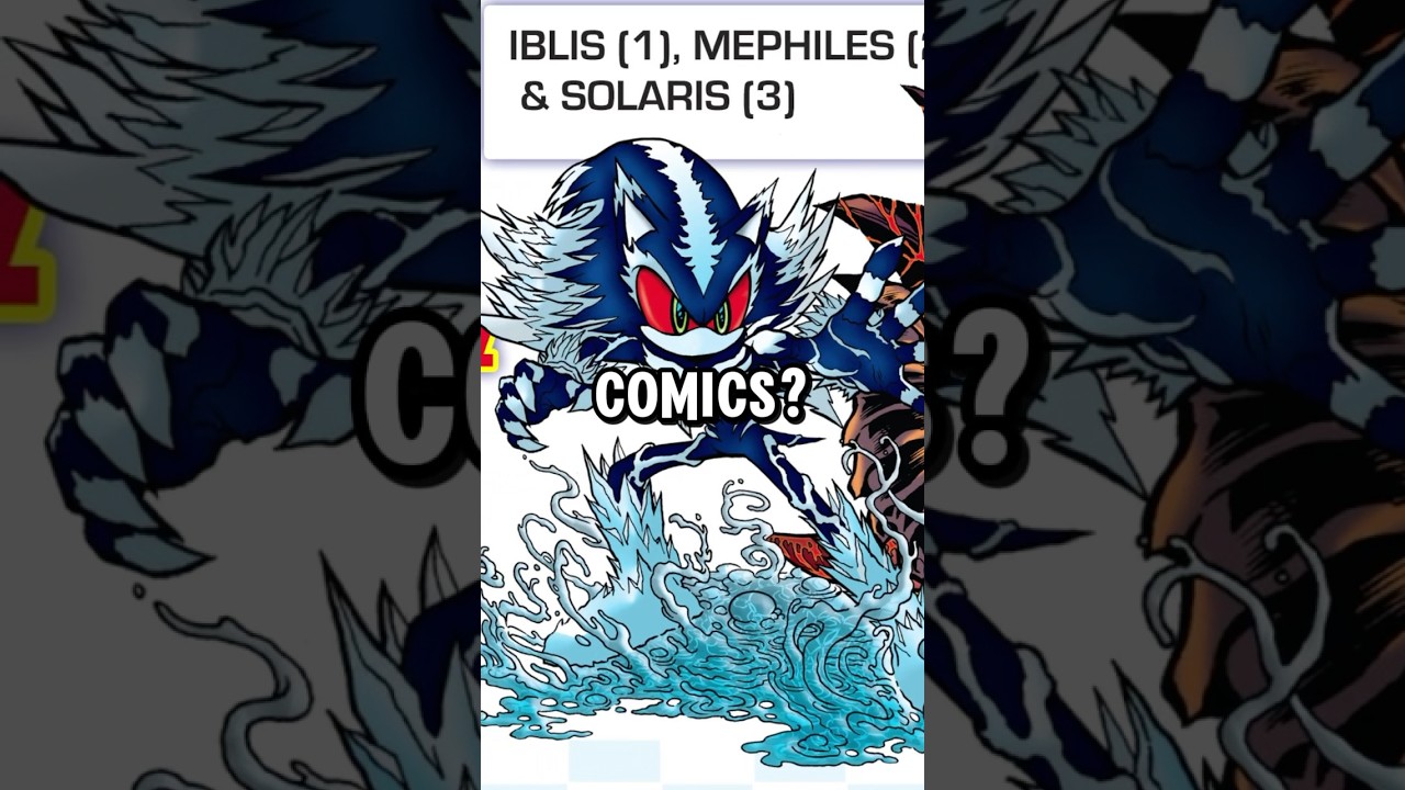 Mephiles in Archie Sonic 