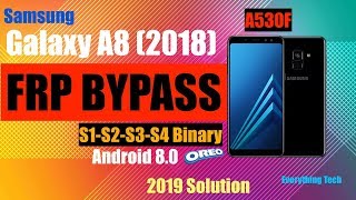 Samsung A8 (2018) | FRP Bypass 2019 | A530F | Easy Guide | Android 8.0 (S1 to S4) screenshot 1