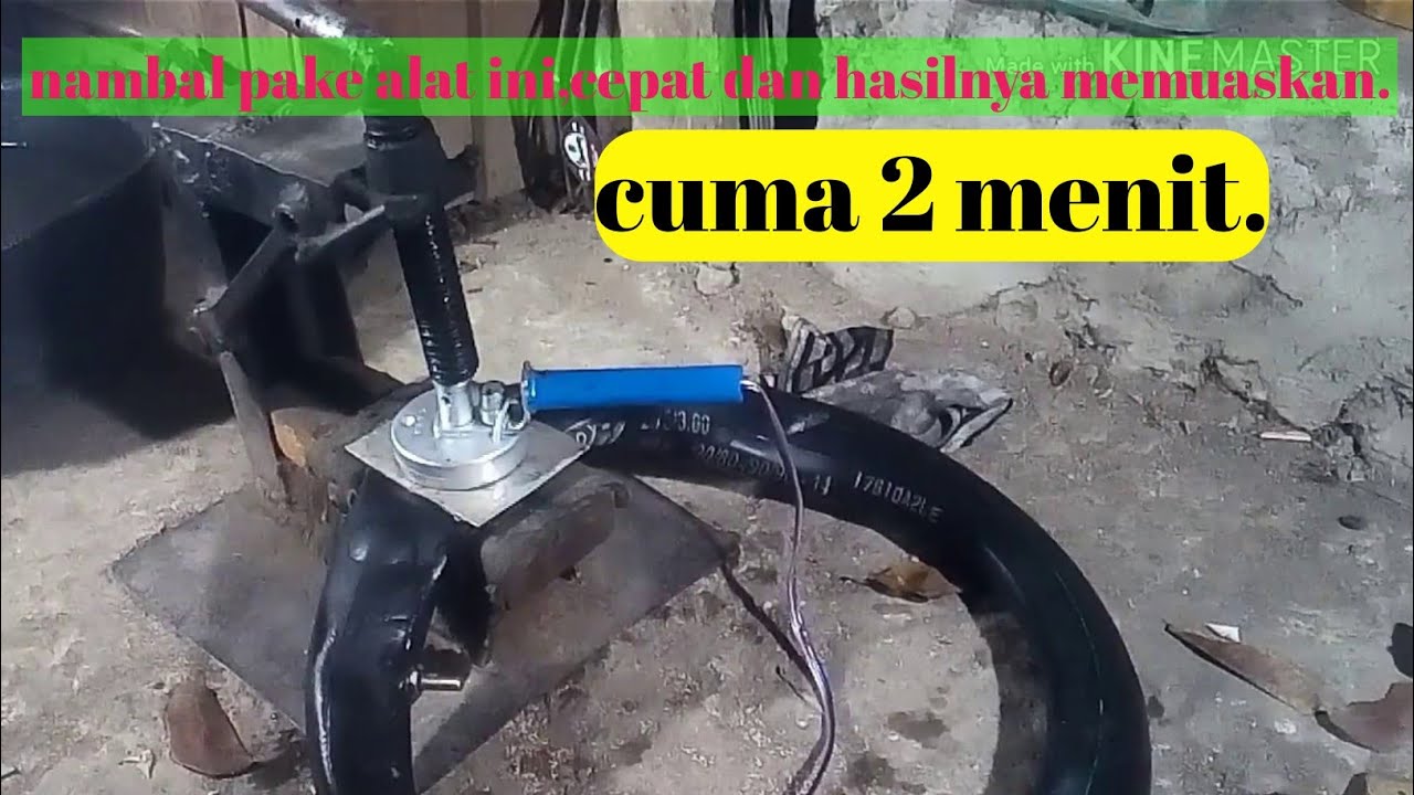 Unboxing Tambal ban listrik (review dan Cara pemakaian alat tambal ban elektrik)