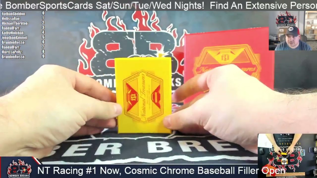 Panini National Treasures Racing 2025, случайный серийный номер #1, одна коробка, количество моне...