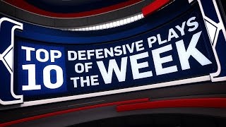 Top 10 Defensive Plays of the Week- 11/13/2016-11/19/2016
