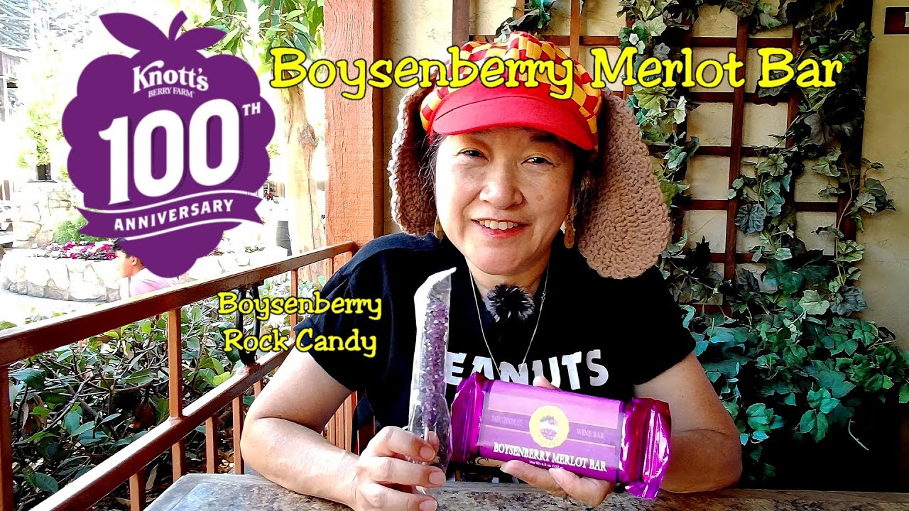 Boysenberry Rock Candy & Boysenberry Merlot Candy Bar 