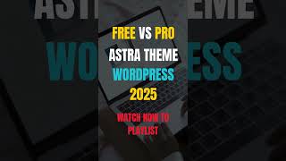 Free &amp; Pro Features | Astra Theme WordPress Website 2025