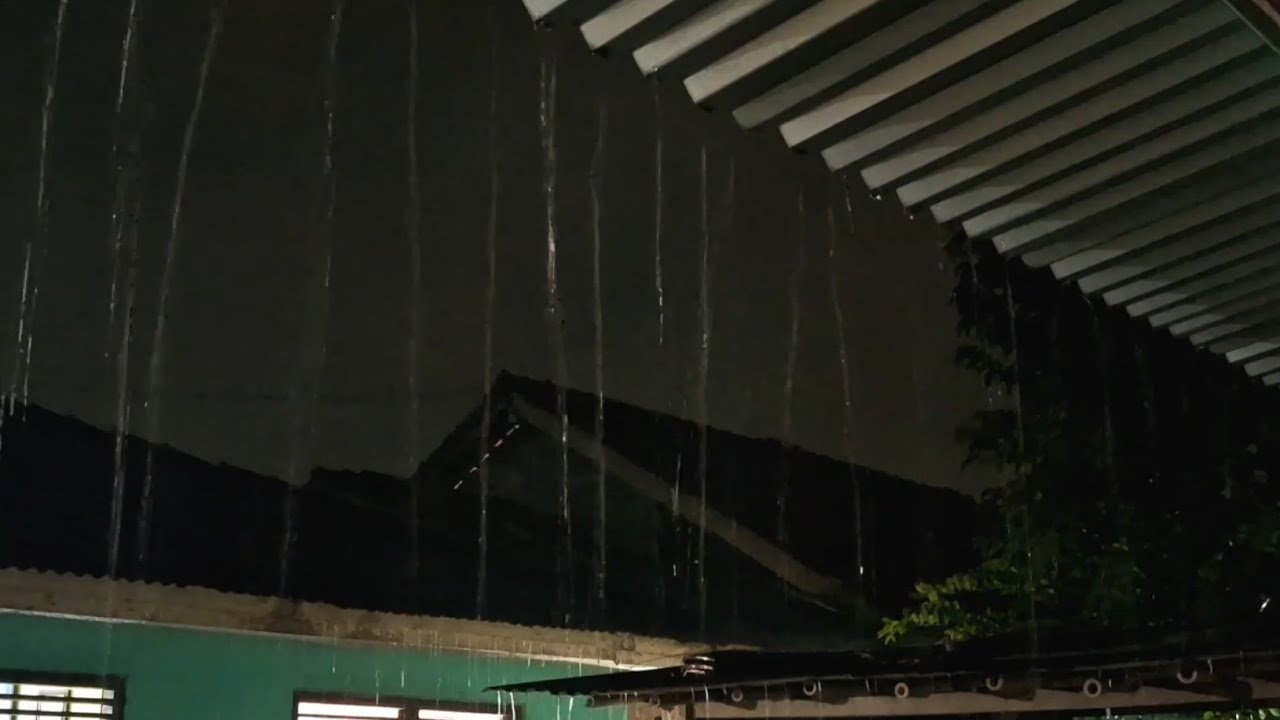 No More Overthinking || Heavy Rain on Roof for Peaceful Sleep #1
