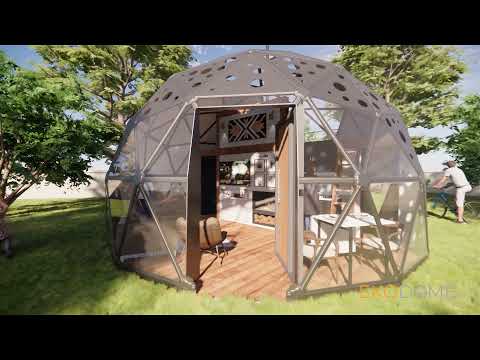 What you can build with Ekodome 3V geodesic dome frame