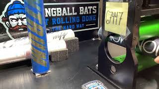 LongballBats.com Heat Rolled a 2026 Anonymous MONOCHROME LUX Enhanced Bat, LUX-ENHANCED 67447 B76