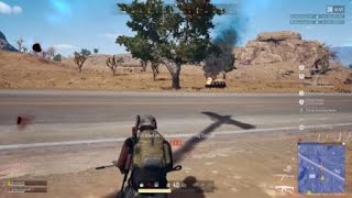 PUBG | 100m grenade kill (PS4)