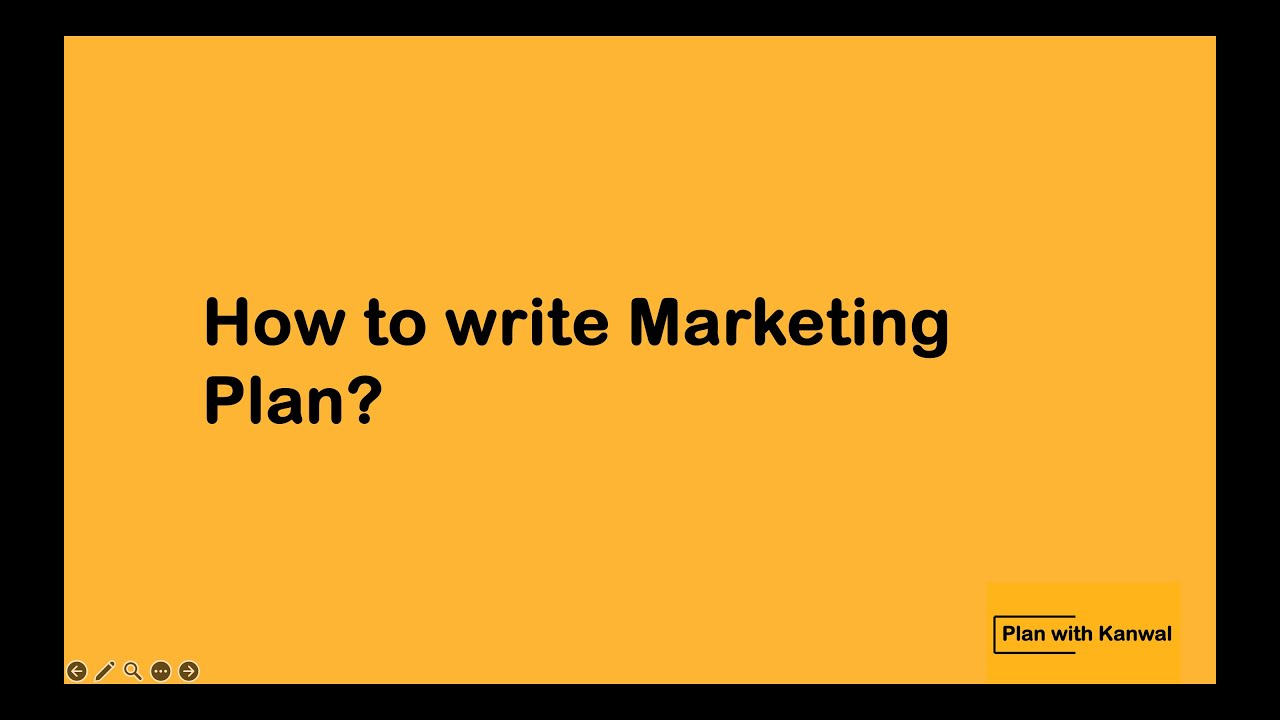 How to create Marketing Plan l How to write business plan - YouTube