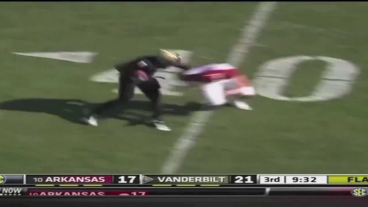 Biggest Football Hit Ever! YouTube