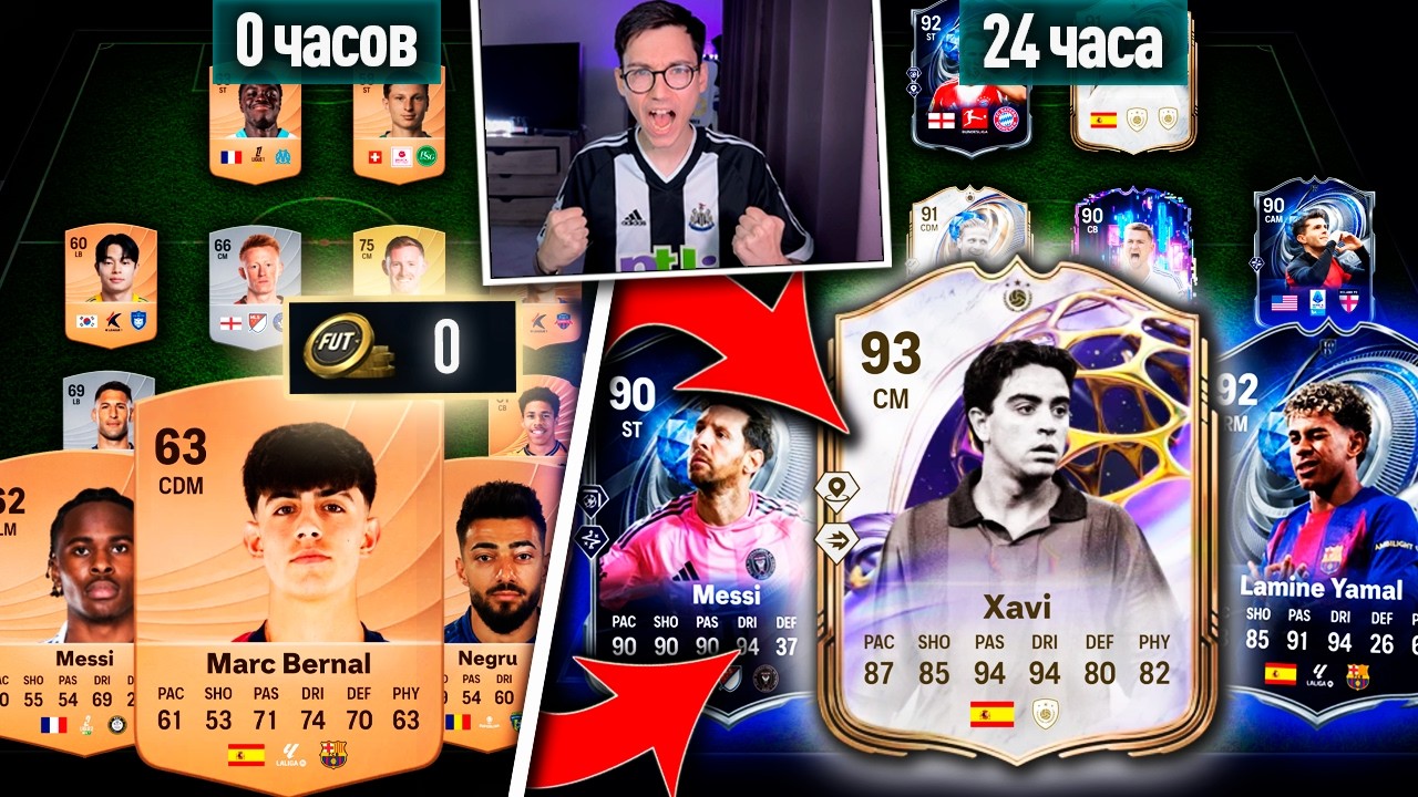 С НУЛЯ БЕЗ ДОНАТА ЗА 24 ЧАСА на ТОТИ + ПОДРОБНЫЙ РАЗБОР ЭВОЛЮЦИИ АКАДЕМИИ БУДУЩИХ ЗВЁЗД