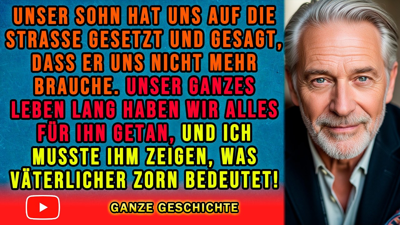 Sohn wirft weinende Mutter auf die Straße – Meine Rache hat ihn alles gekostet!