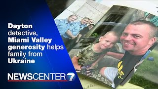 Dayton detective, Miami Valley generosity helps family from Ukraine move to area | WHIO-TV