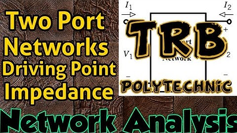 Two Port Network Formula/Netwworks/trb ece in tamil/ trb polytechnic /tneb ae/trb ece preparation/