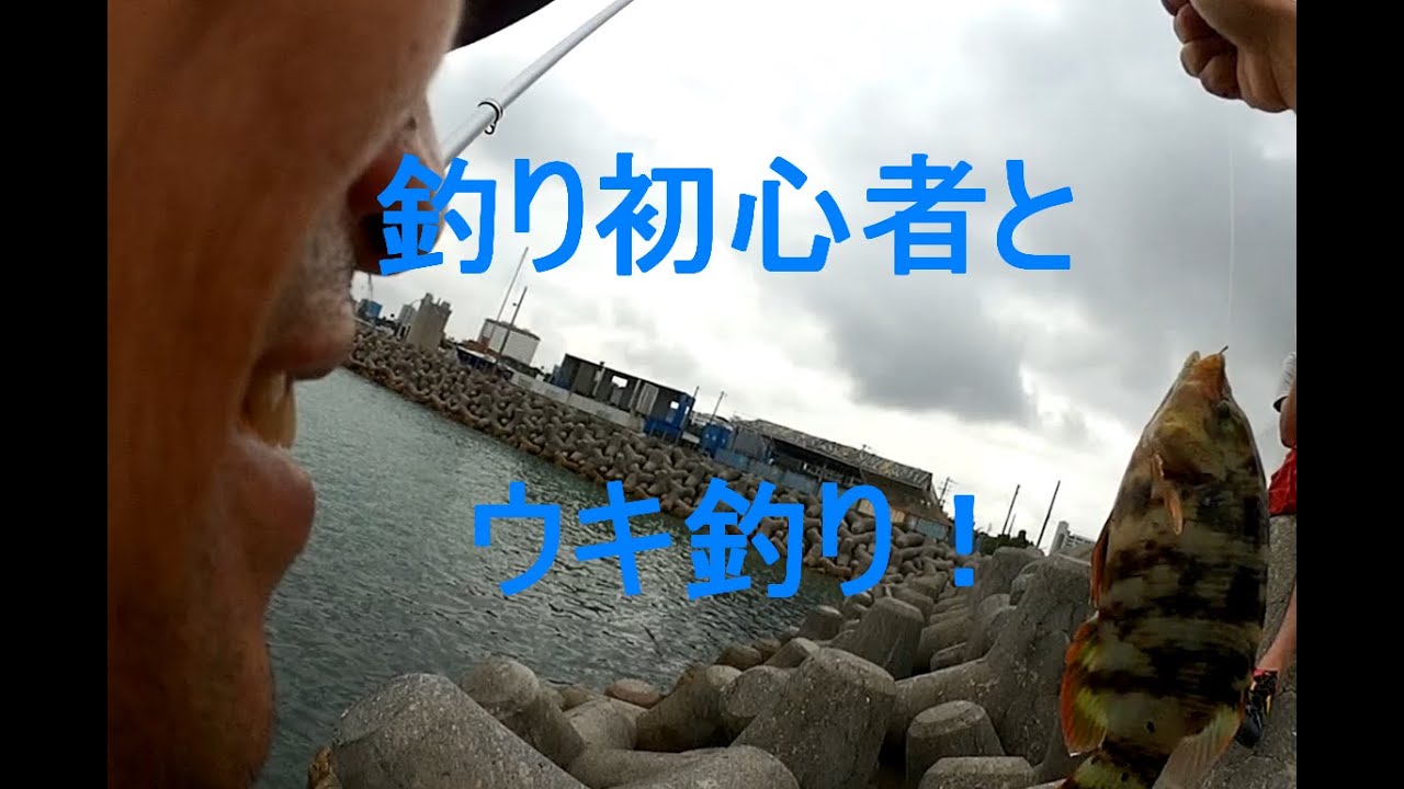 釣り初心者とウキ釣りしてきた 沖縄 ウキ釣り Youtube