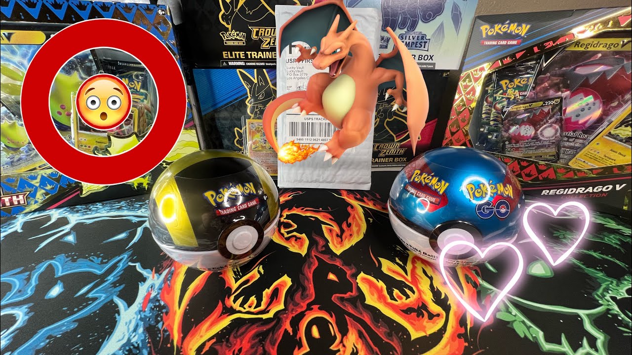 Target Pick-ups and Charizard Mystery Pack opening: Crown Zenith GIVEAWAY on Instagram!