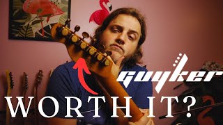 The BEST UPGRADE For Your Cheap Guitar! | Guyker Locking Tuners Review & Installation
