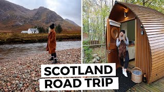 SCOTLAND ROAD TRIP | Riverside Cabin Tour + explore Oban, Glencoe and Fort William