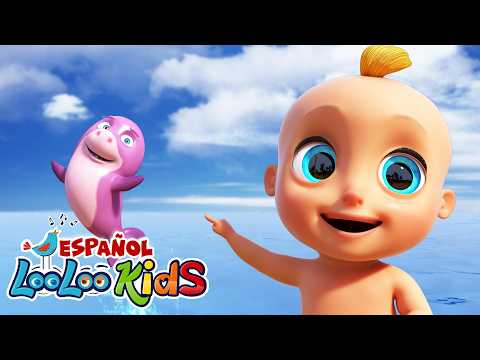 Bebe Tiburón -🐥Los Pollitos Dicen Pio - Canciones Infantiles - Música Para Niños - Aprender español